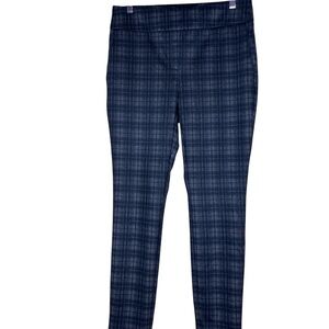 Dalia pull on dress pants stretch Size Medium black with gray career